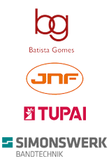 Batista Gomes, JNF e Tupai logotipos