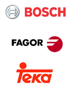 Bosch Teka Fagor logotipos
